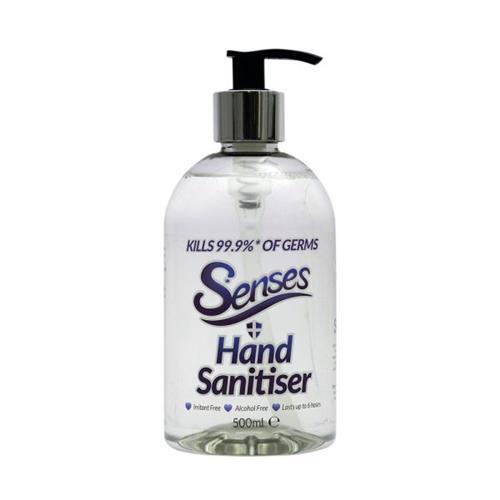 Senses Non-Alcohol Hand Sanitiser Gel 500ml RRP 4.99 CLEARANCE XL 1